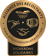 écusson de l'alliance des récoltants, www.alliancedesrecoltants.com